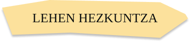Lehen Hezkuntza