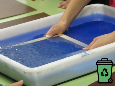 Cómo hacer papel reciclado