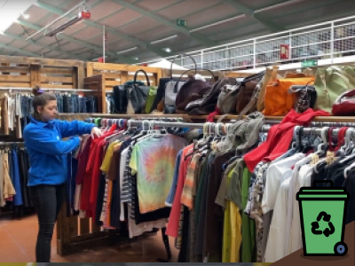Moda TRAP: visita al centro de los Traperos de Emaús