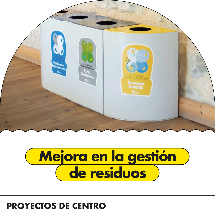 Proyecto mejora en la gestion de residuos