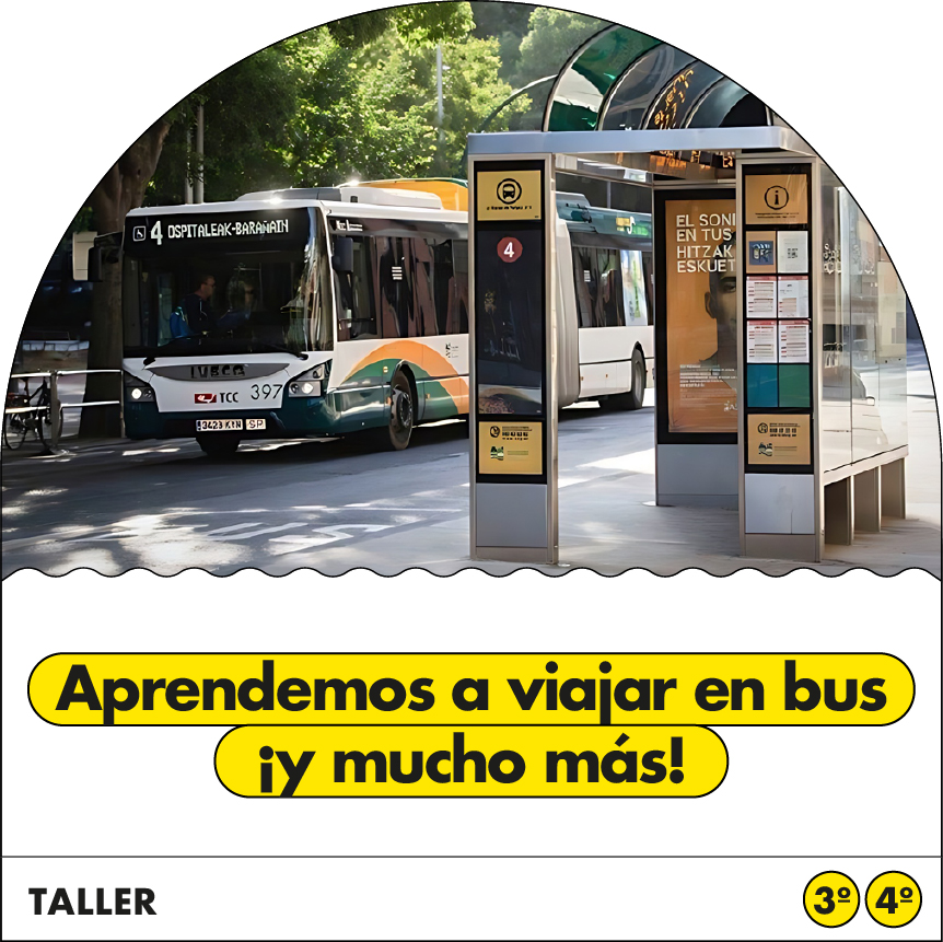 Aprendemos viajar en bus y mucho mas