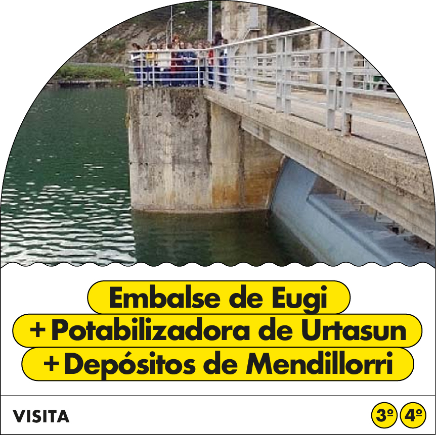 Embalse de eugi potabilizadora de urtasun depositos de mendillorri