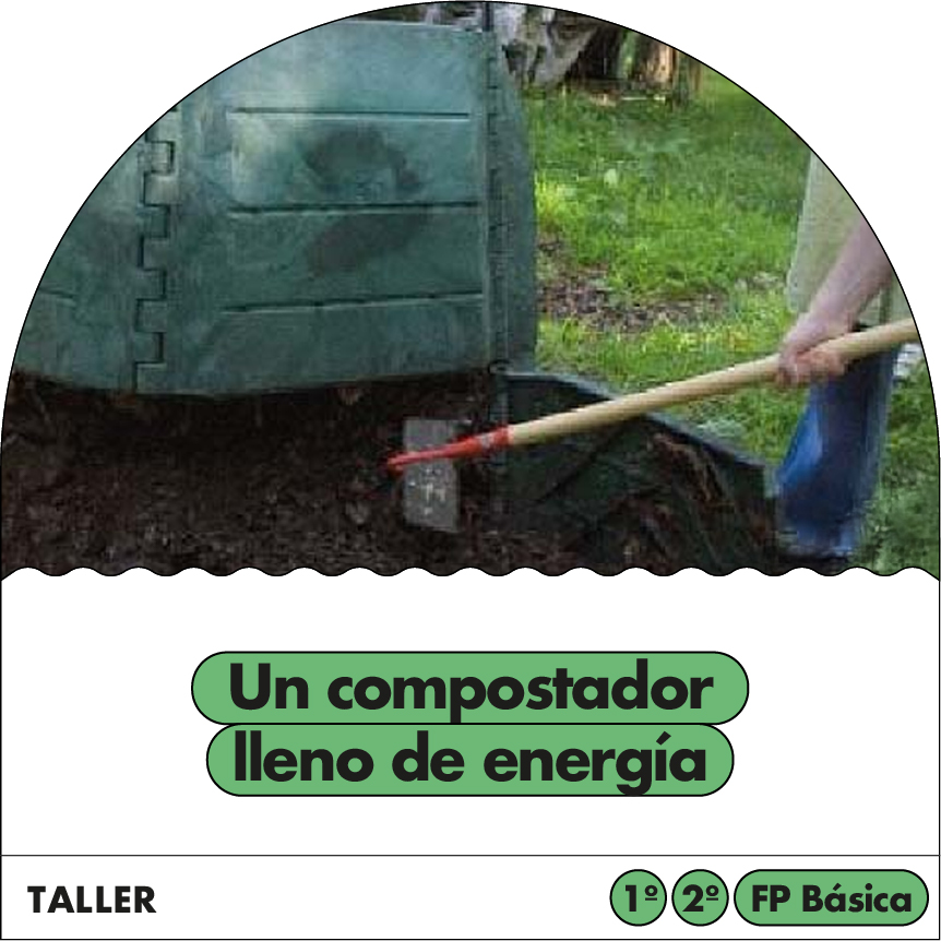 Un compostador lleno de energia
