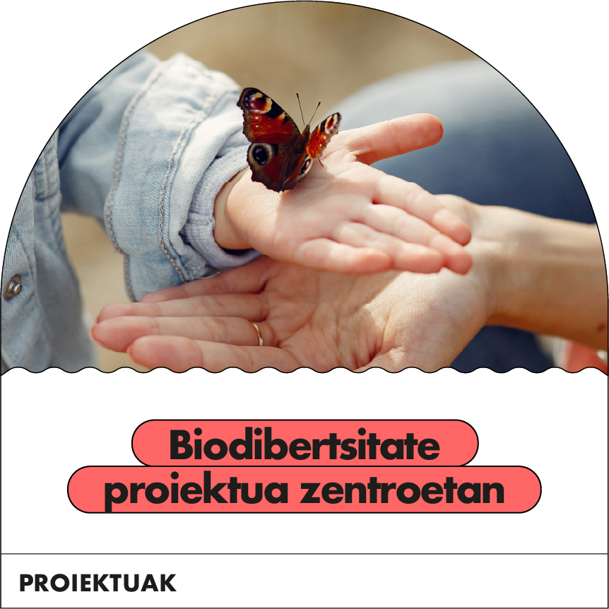 Biodibertsitate proiektua zentroetan