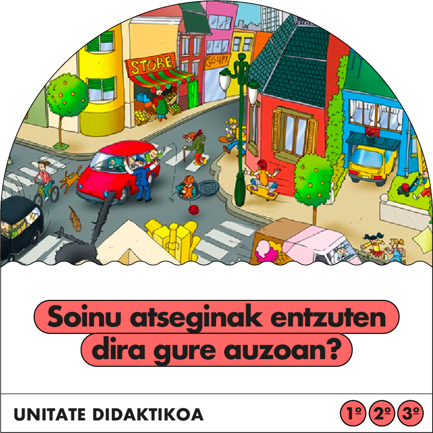 Soinu atseginak entzuten dira gure auzoan