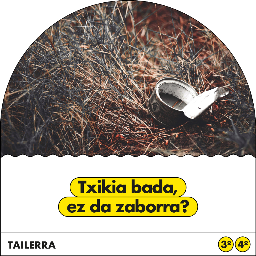 Txikia bada ez da zaborra