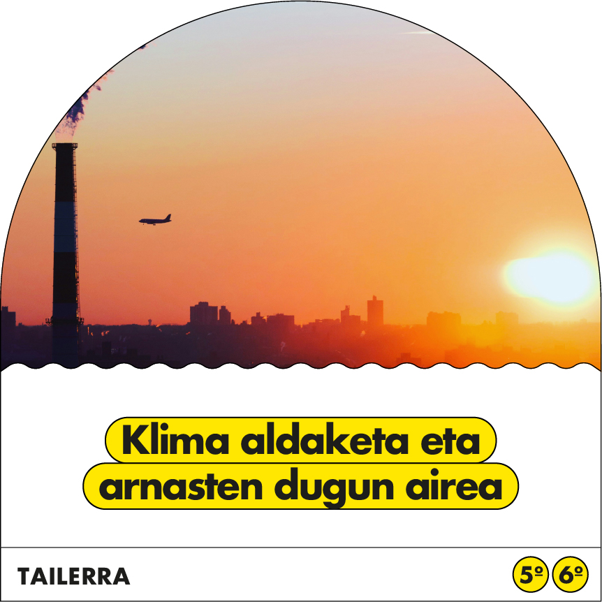 Klima aldaketa eta arnasten dugun airea