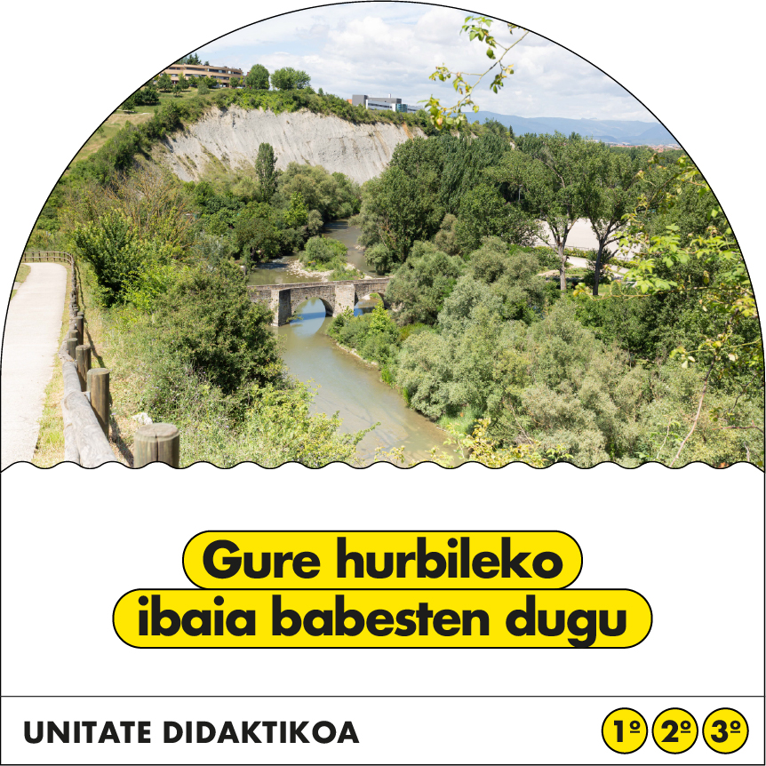 Gure hurbileko ibaia babesten dugu
