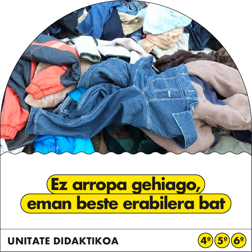 Ez arropa gehiago eman beste erabilera bat