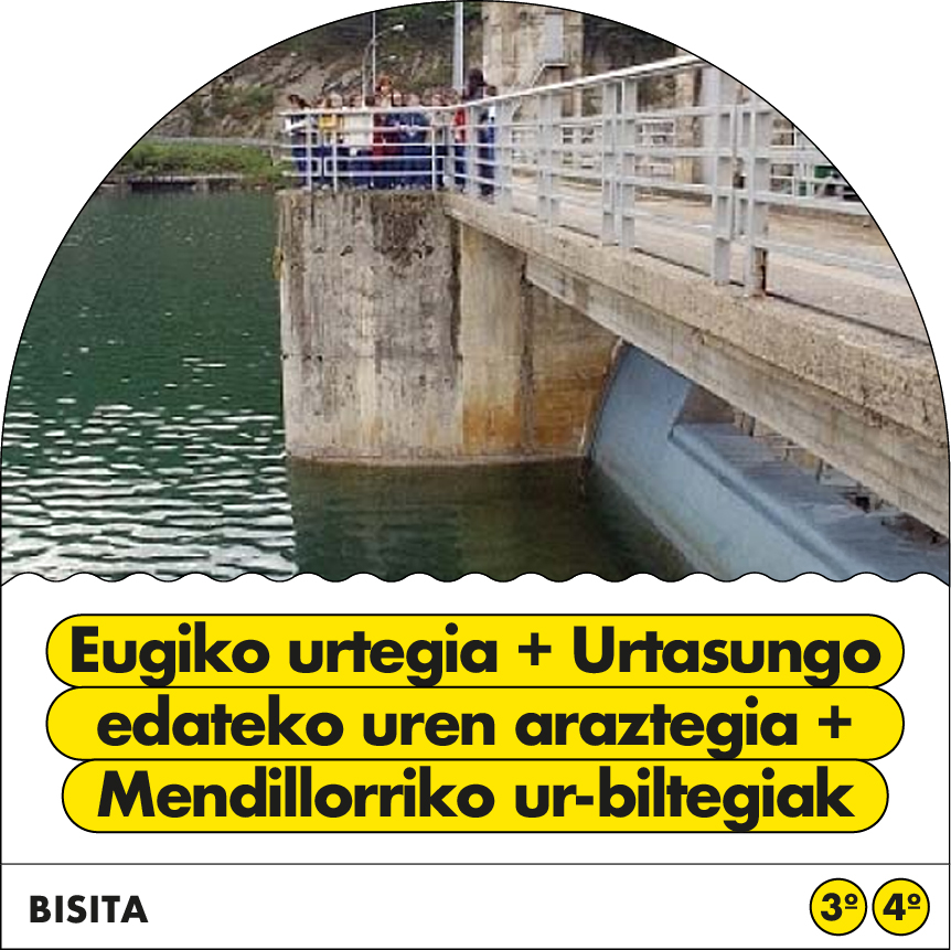 Eugiko urtegia urtasungo edateko uren araztegia mendillorriko ur biltegiak