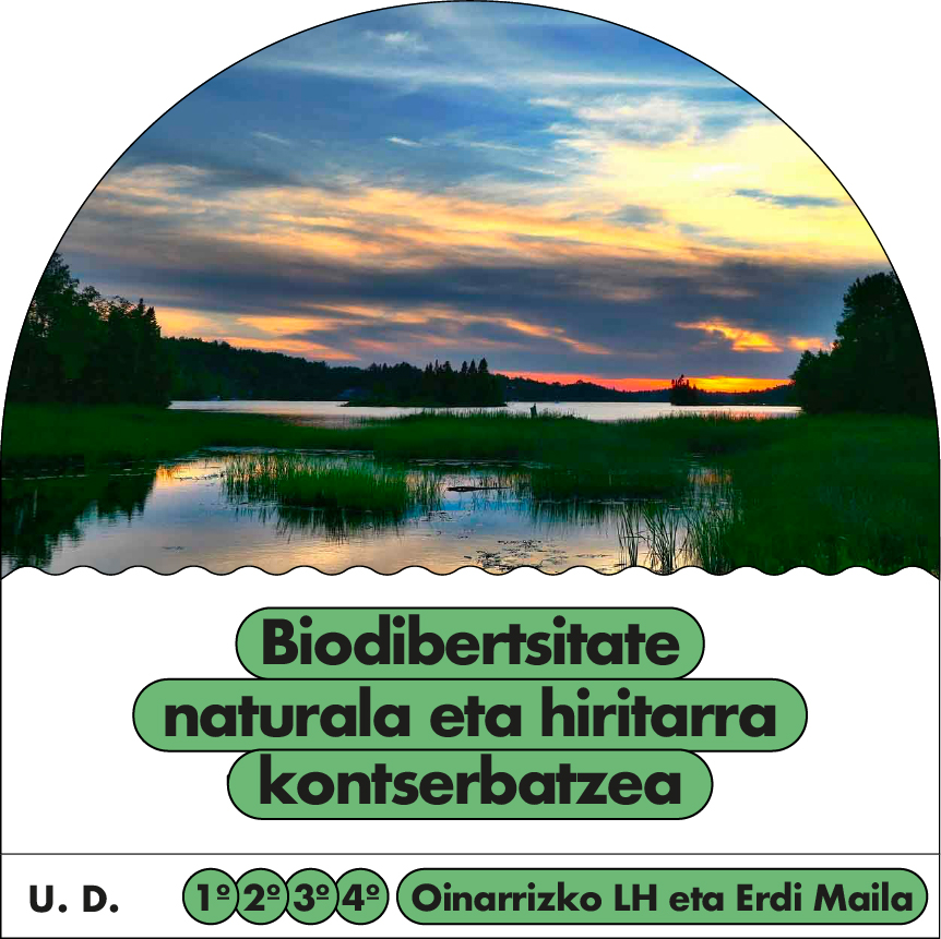 Biodibertsitate naturala eta hiritarra kontserbatzea